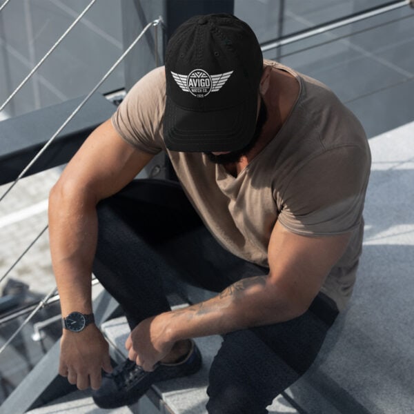 Distressed AVIGO Ball Cap